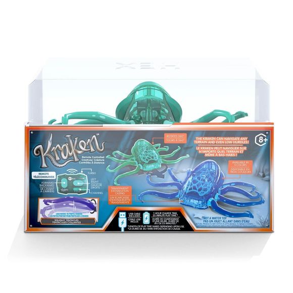 HEXBUG Kraken (GREEN) Remote Control Creature with Rechargeable Battery - Picture 5 of 5